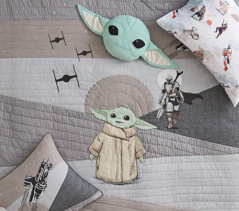 Star Wars The Mandalorian Quilt Shams Pottery Barn Kids UK